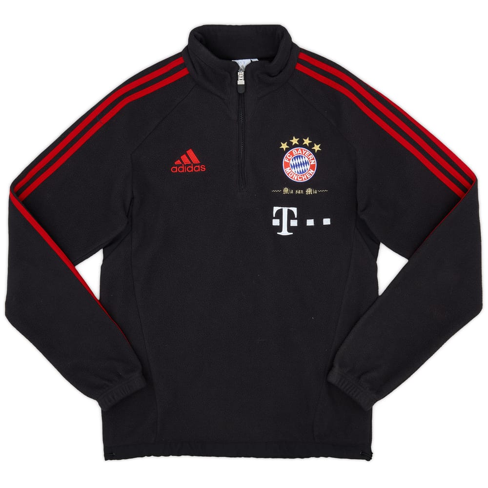 2011-12 Bayern Munich adidas 1/4 Zip Fleece Top - 9/10 - (S)
