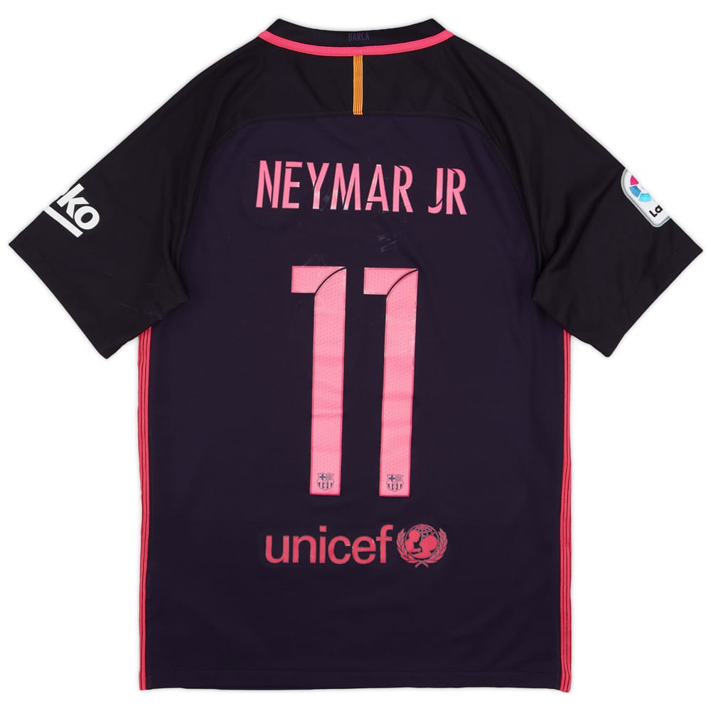 2016-17 Barcelona Away Shirt Neymar Jr #11 - 5/10 - (S)
