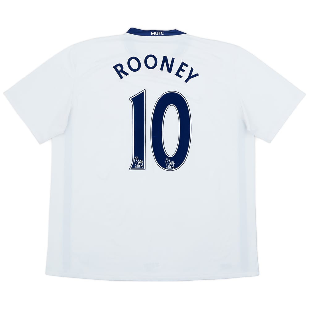 2008-10 Manchester United Away Shirt Rooney #10 - 6/10 - (XL)