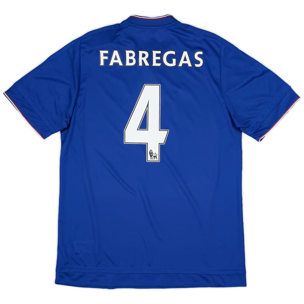 2015-16 Chelsea Home Shirt Fabregas #4 (L)