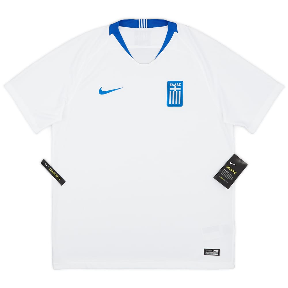 2018-19 Greece Home Shirt (L)