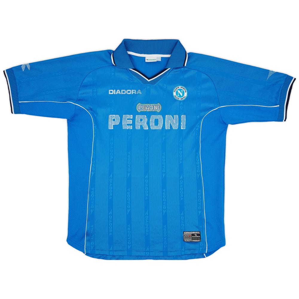 2000-01 Napoli Home Shirt - 5/10 - (XL)