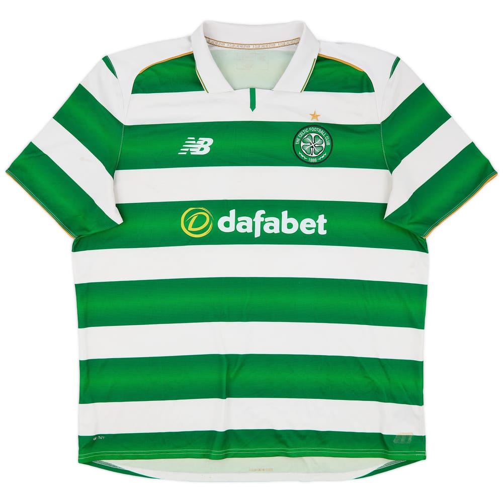 2016-17 Celtic Home Shirt - 8/10 - (3XL)
