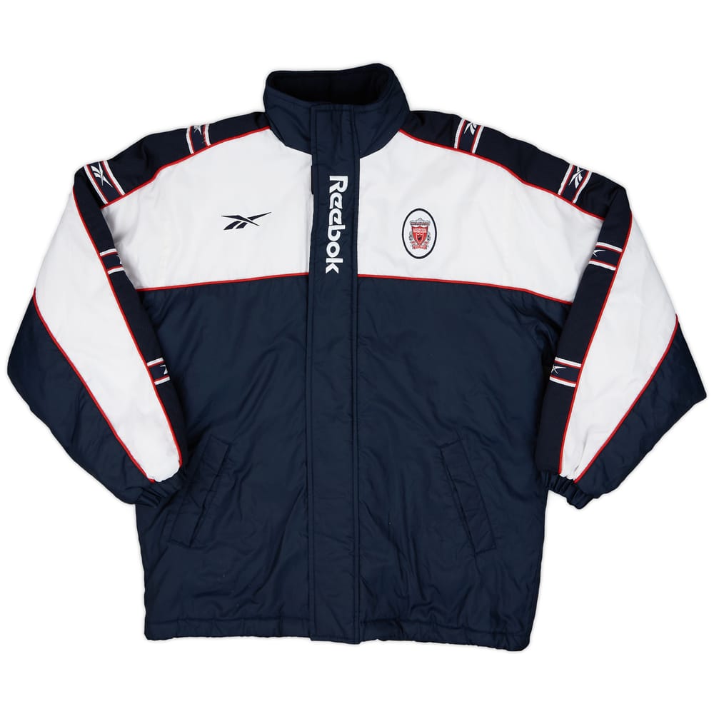 1998-99 Liverpool Reebok Padded Bench Coat - 7/10 - (S)