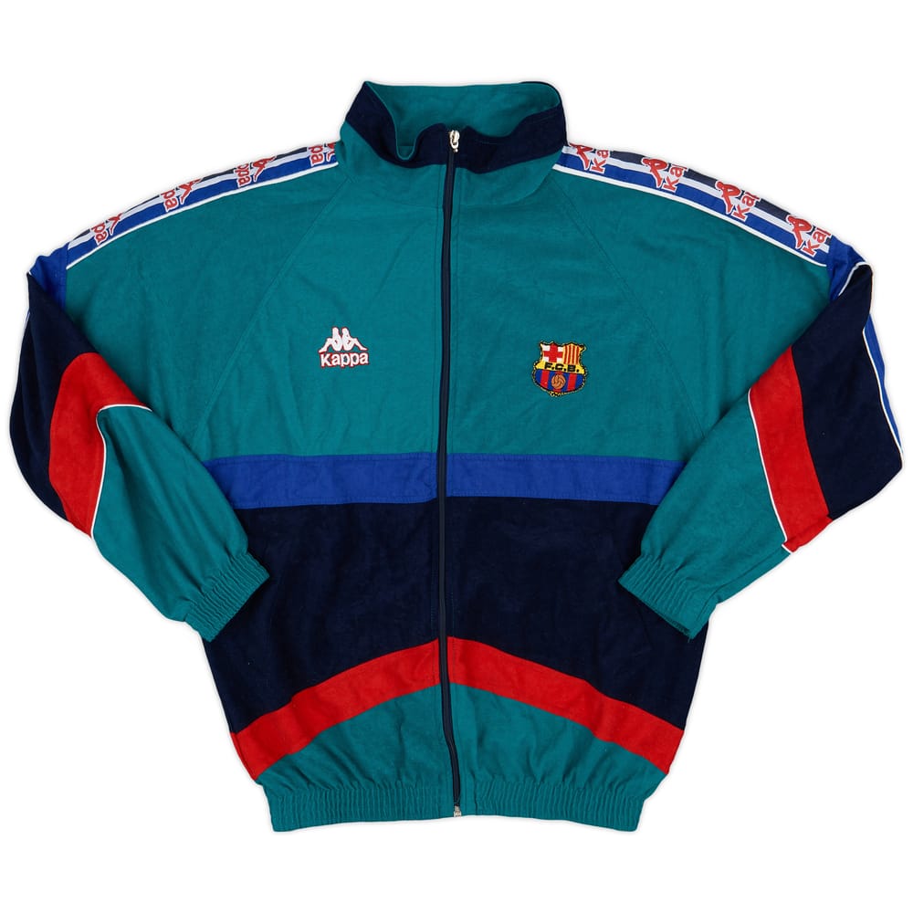 1995-97 Barcelona Kappa Track Jacket - 8/10 - (M)