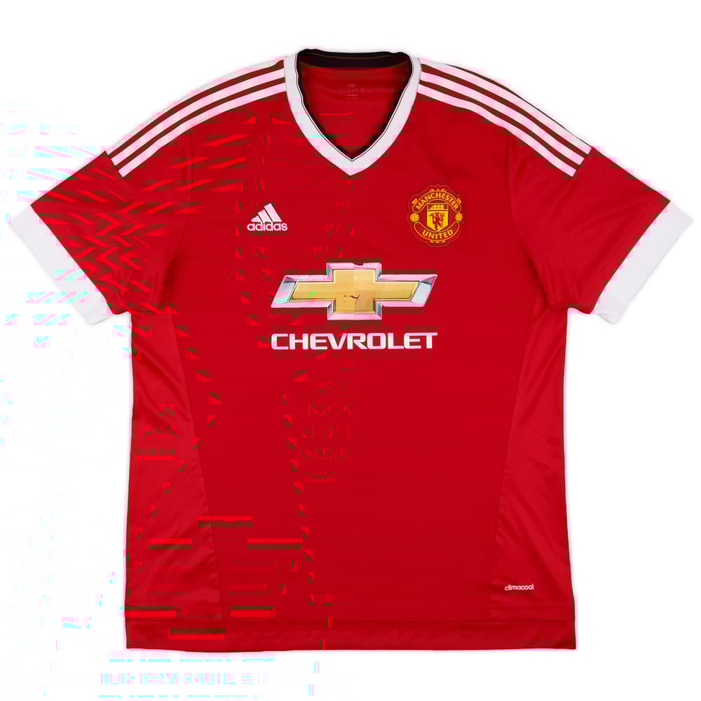 2015-16 Manchester United Home Shirt - 5/10 - (XL)