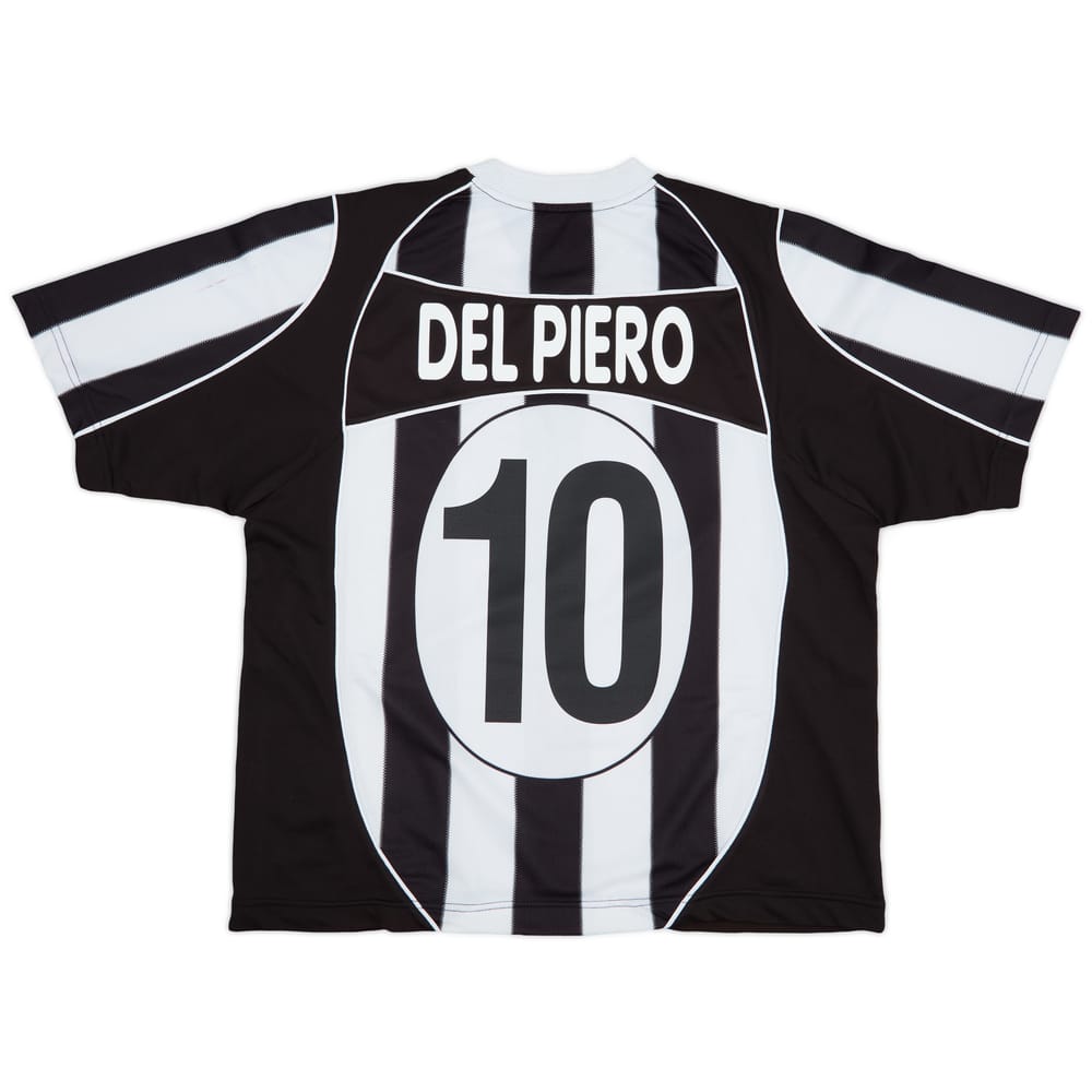 2002-03 Juventus Home Shirt Del Piero #10 - 6/10 - (XL)