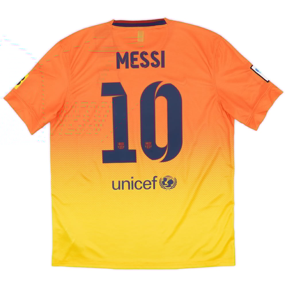 2012-13 Barcelona Away Shirt Messi #10 (L)
