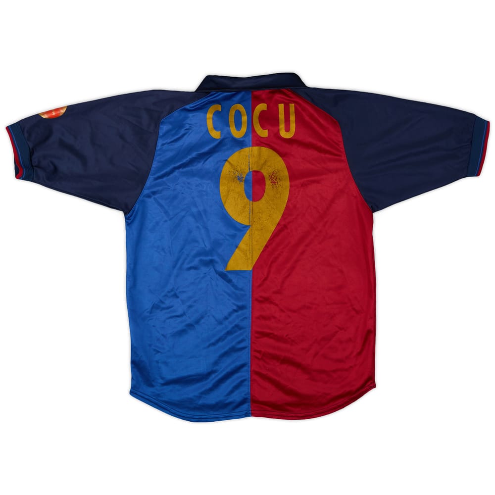1999-00 Barcelona Centenary Home Shirt Cocu #9 - 6/10 - (L.Boys)