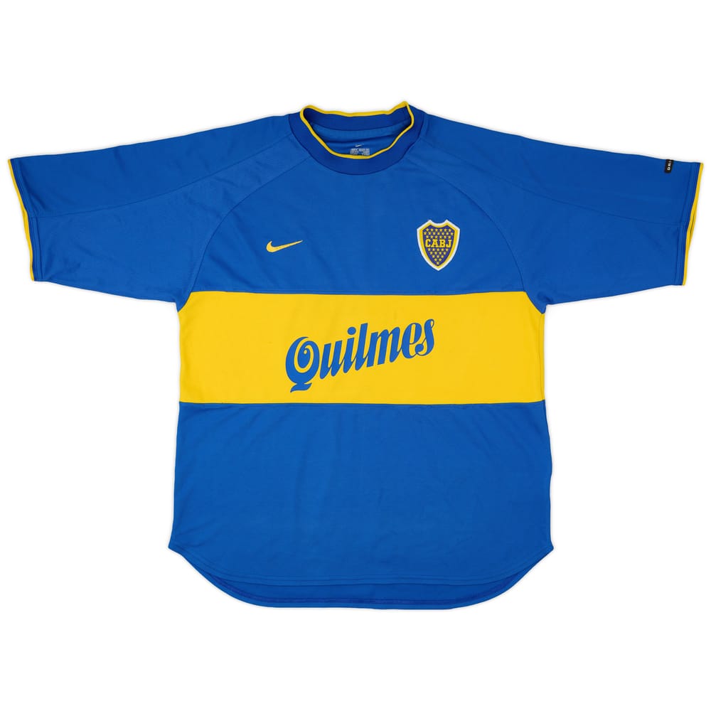 2000-01 Boca Juniors Home Shirt - 6/10 - (M)