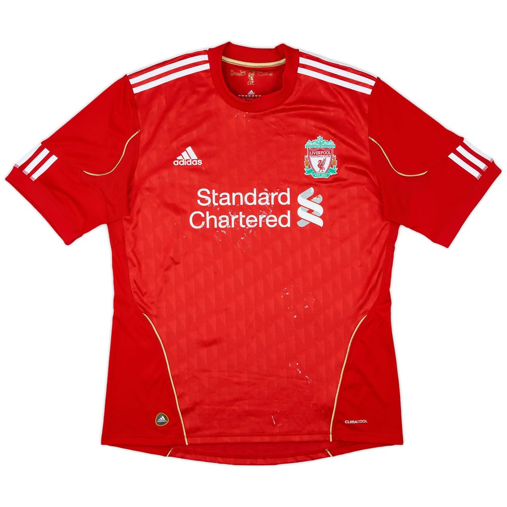 2010-12 Liverpool Home Shirt - 4/10 - (L)