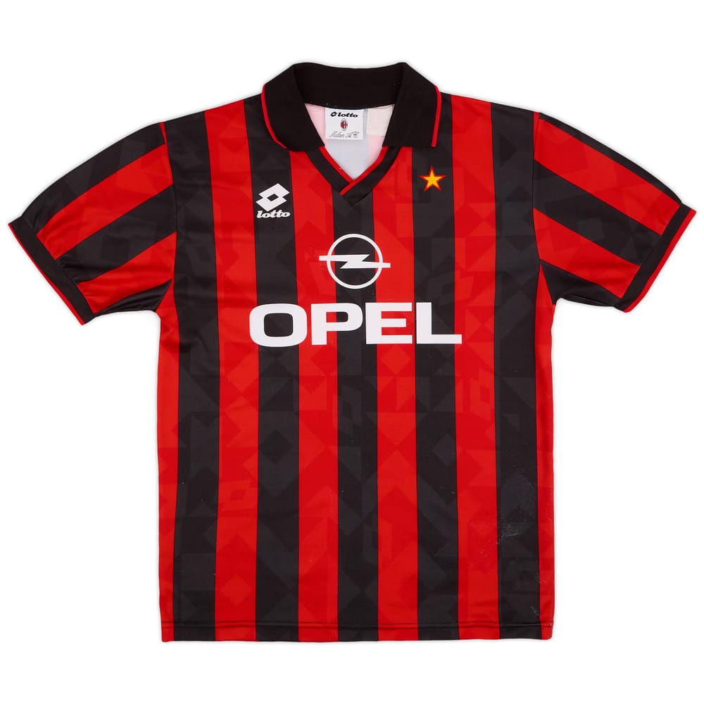 1994-95 AC Milan Home Shirt - 6/10 - (L)