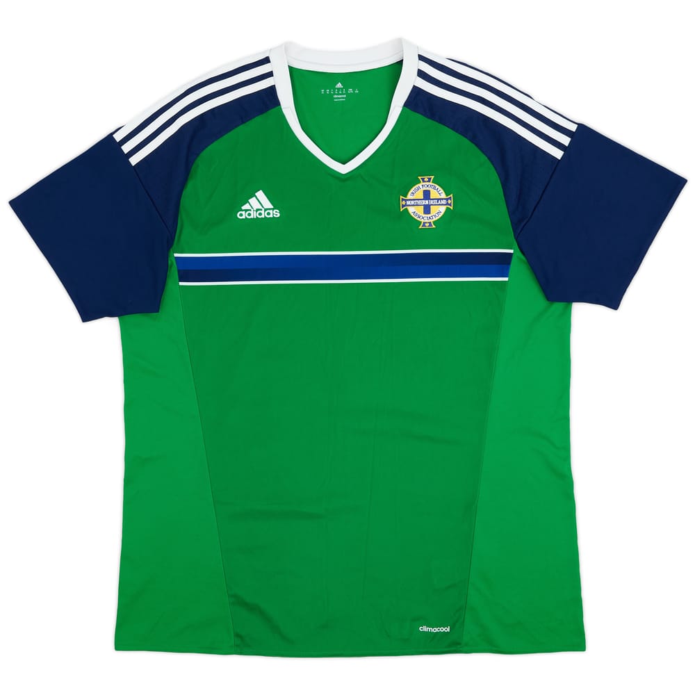 2016-17 Northern Ireland Home Shirt - 9/10 - (XL)