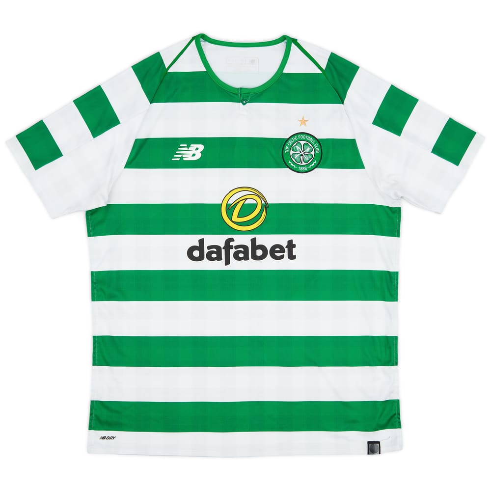 2018-19 Celtic Home Shirt - 9/10 - (L)