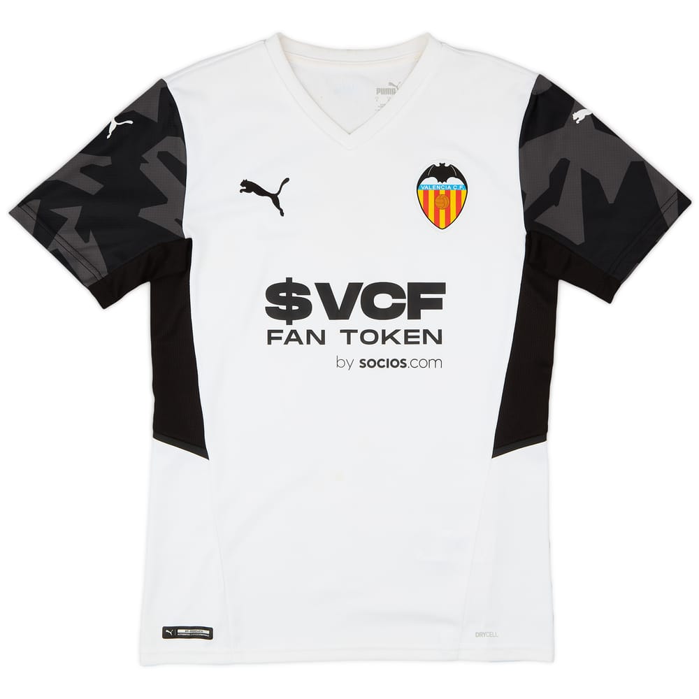 2021-22 Valencia Home Shirt - 5/10 - (S)