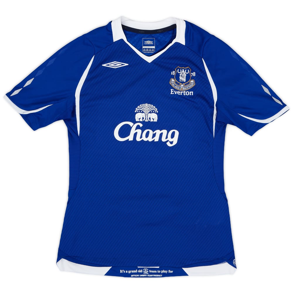 2008-09 Everton Home Shirt - 9/10 - (Women's S)