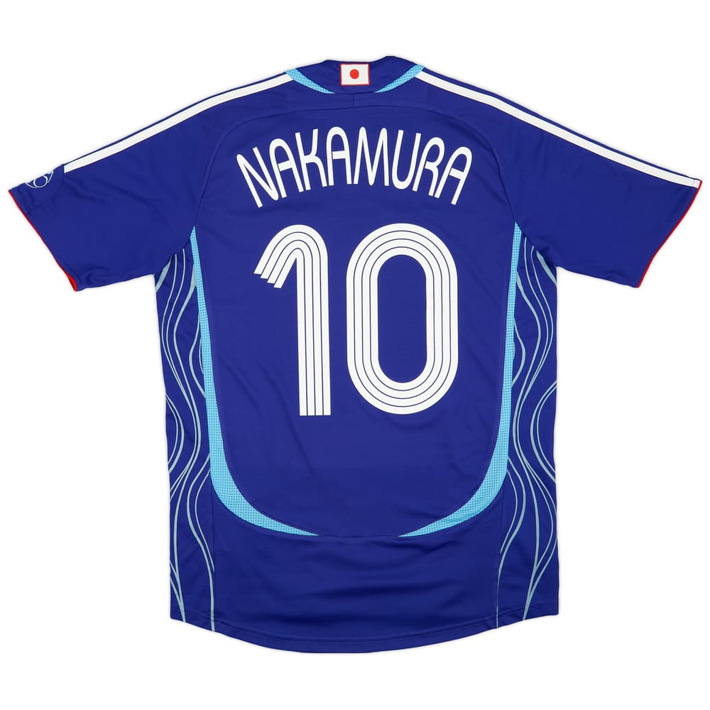 2006-08 Japan Home Shirt Nakamura #10 - 8/10 - (M)