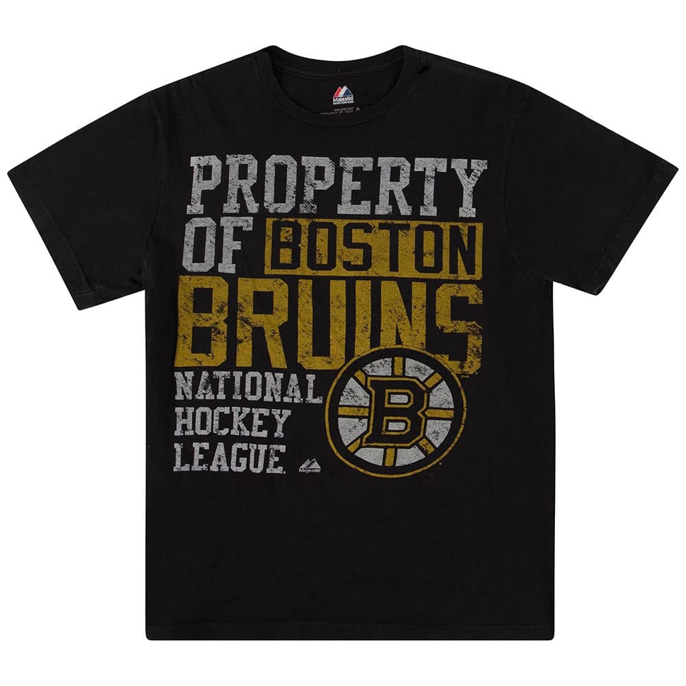 2010s Boston Bruins Majestic Graphic Tee L