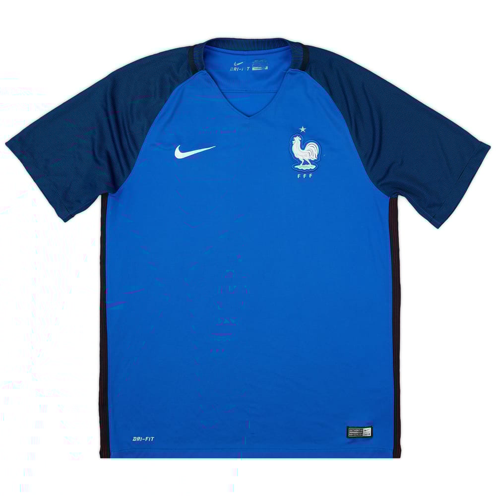 2016-17 France Home Shirt - 8/10 - (L)