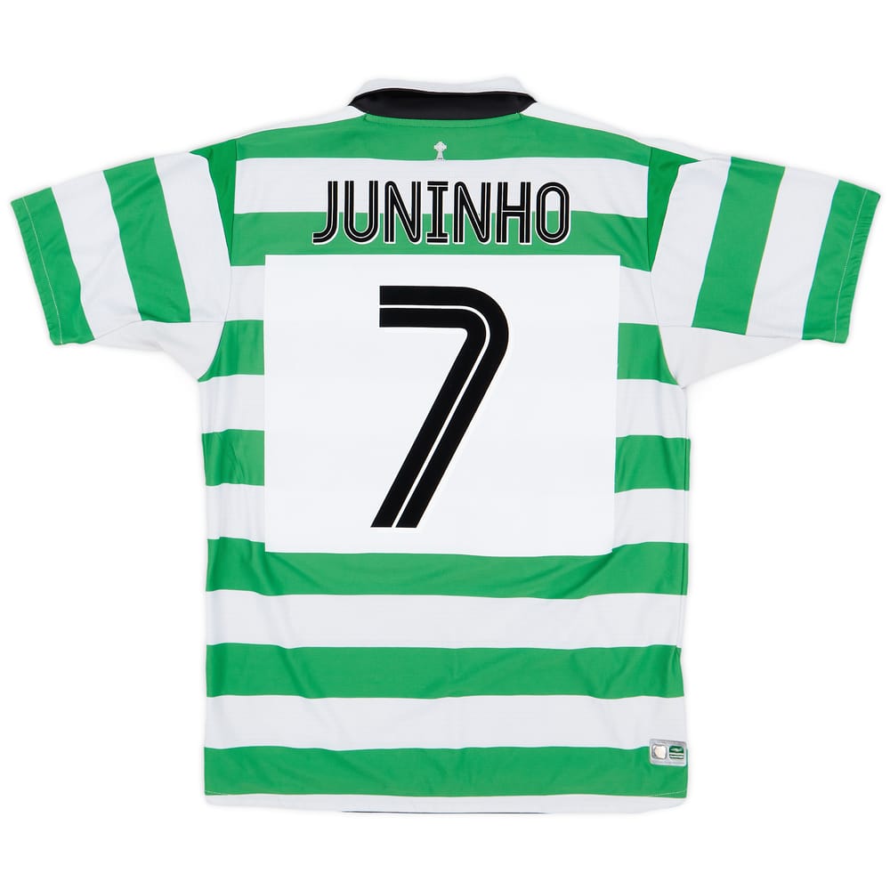 2004-05 Celtic Home Shirt Juninho #7 - 7/10 - (M)