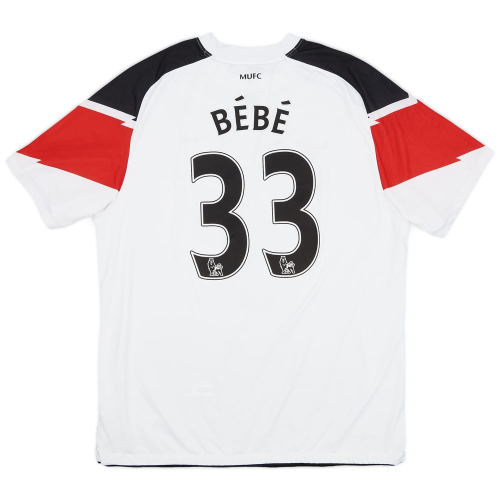2010-12 Manchester United Away Shirt Bebe #33 - 8/10 - (L)