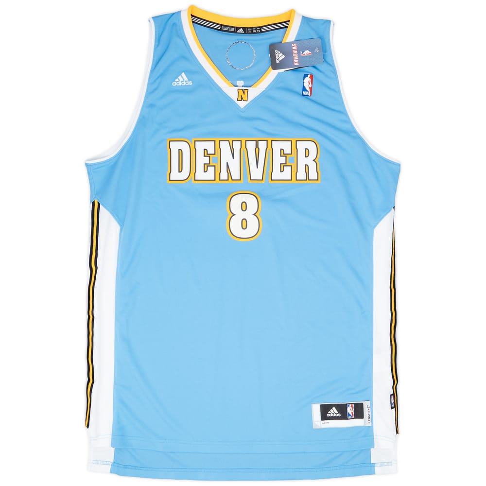 2011-14 Denver Nuggets Gallinari #8 adidas Swingman Away Jersey (XL)