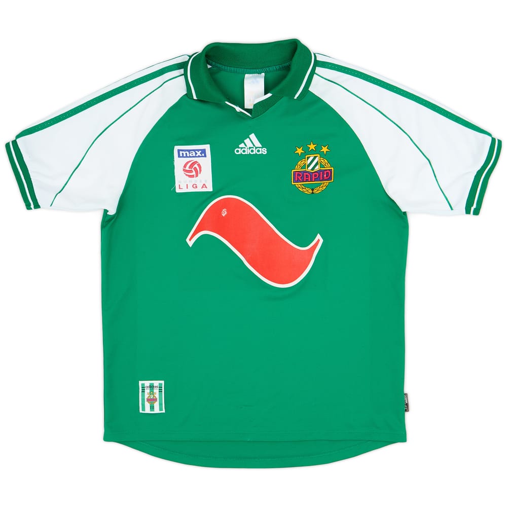 1999-00 Rapid Vienna Home Shirt - 6/10 - (Y)