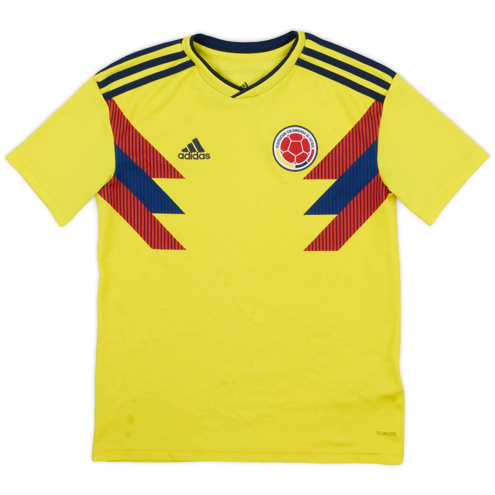 2018-19 Colombia Home Shirt - 5/10 - (M.Boys)
