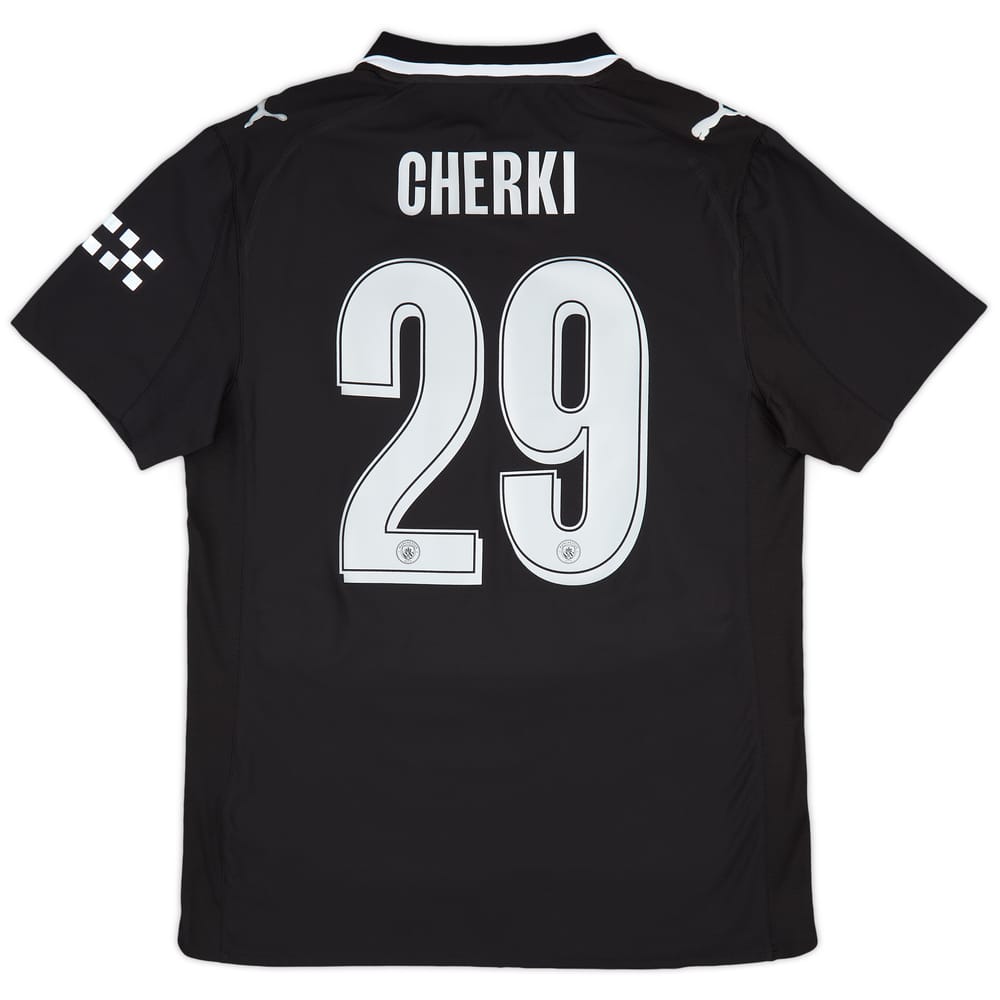 2025-26 Manchester City Authentic Away Shirt Cherki #29