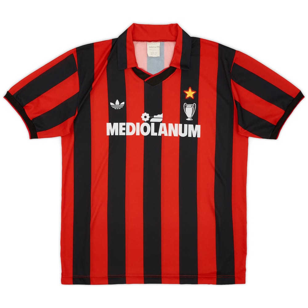 1990-91 AC Milan Home Shirt - 6/10 - (L)