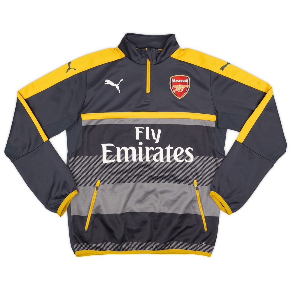 2016-17 Arsenal Puma 1/4 Zip Drill Top - 6/10 - (XL.Boys)