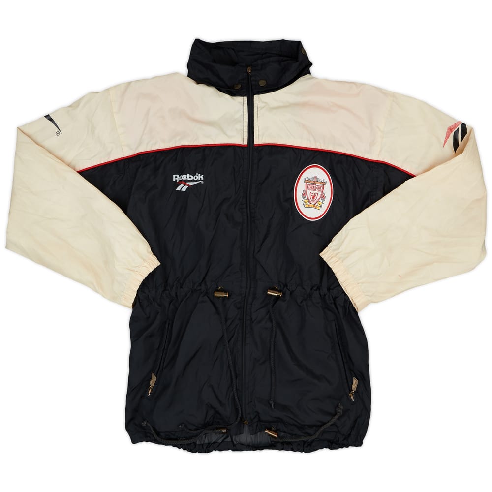 1996-97 Liverpool Reebok Hooded Rain Jacket - 5/10 - (M)