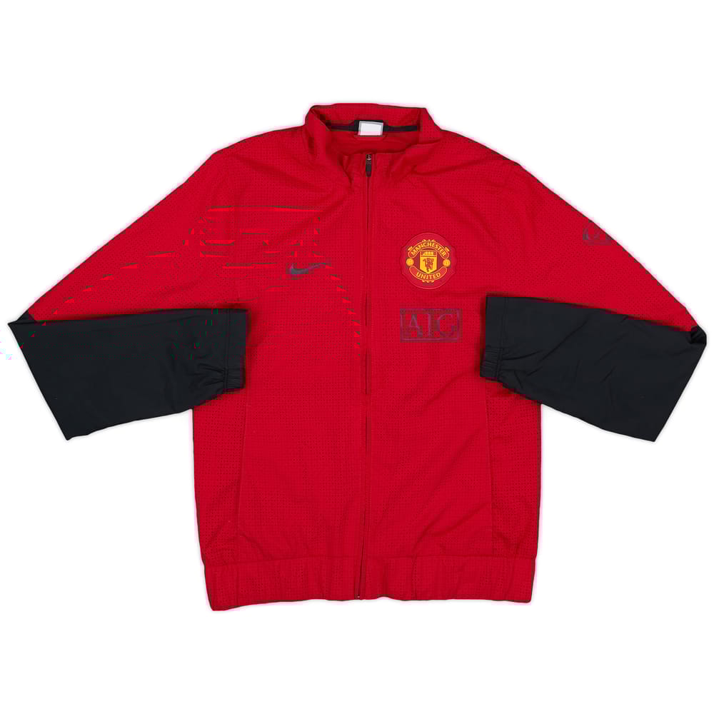 2009-10 Manchester United Nike Track Jacket - 10/10 - (S)