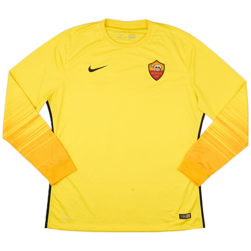 2015-16 Roma Authentic GK Shirt - 7/10 - (XXL)