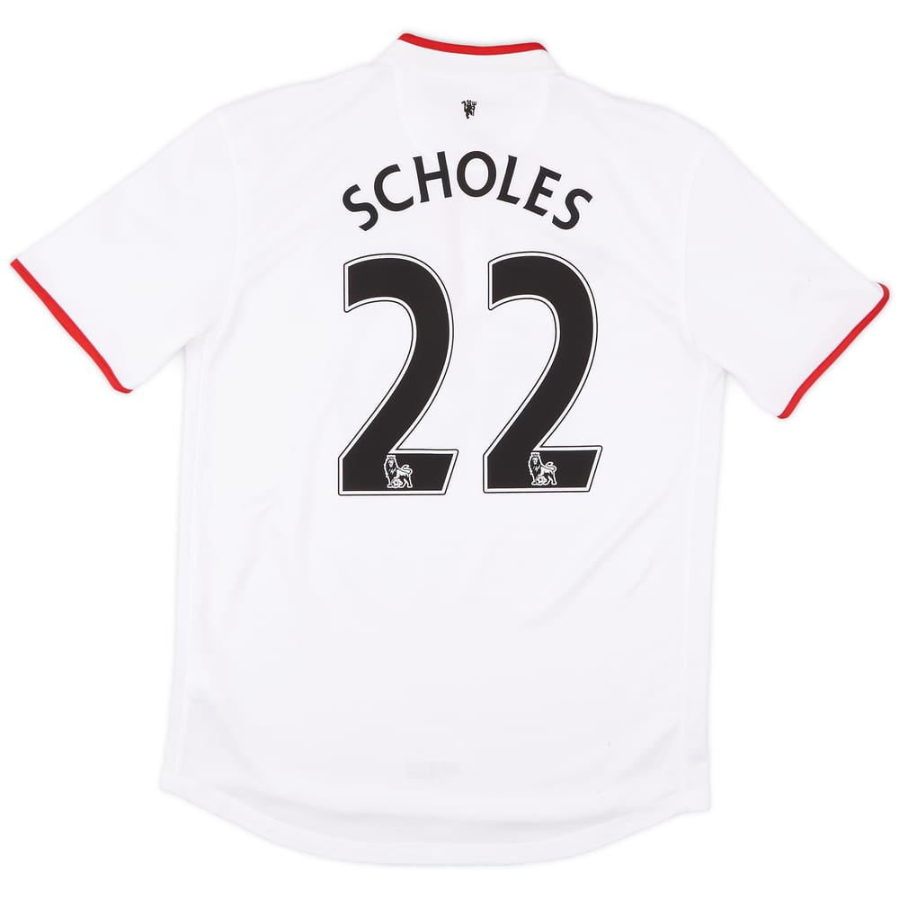 2012-14 Manchester United Away Shirt Scholes #22 - 8/10 - (M)