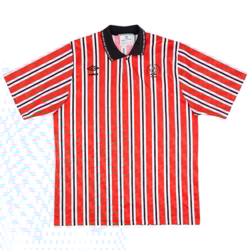 1990-92 Sheffield United Home Shirt - 9/10 - (XL)