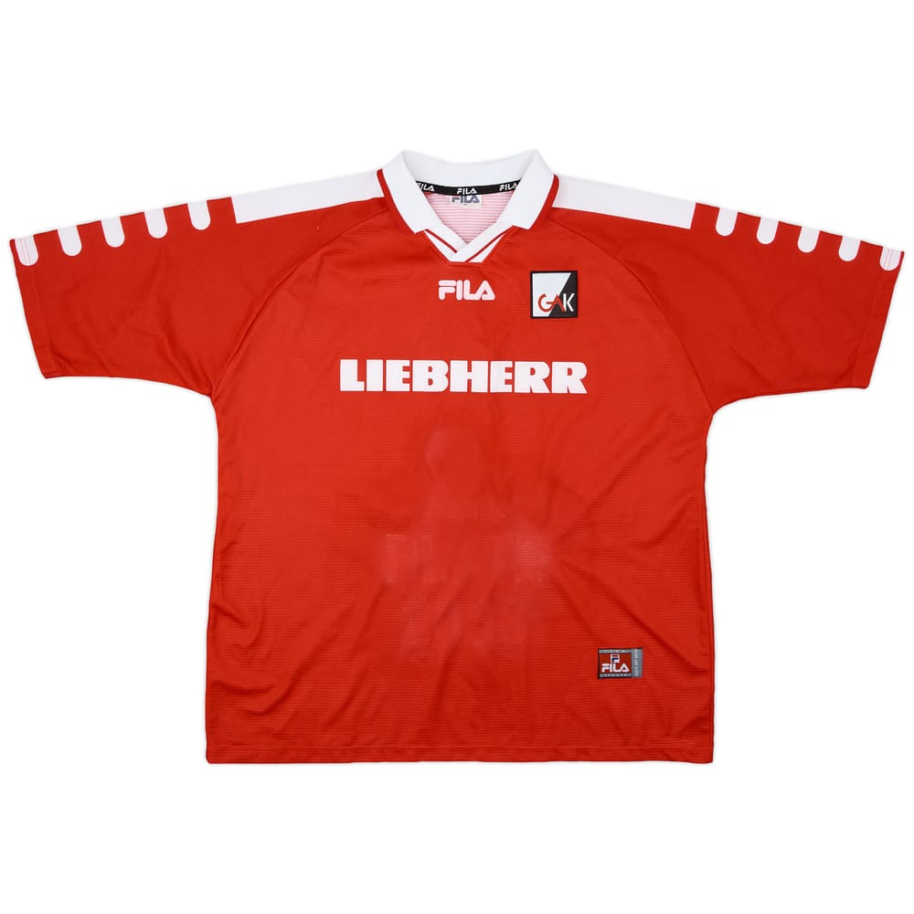 2001-02 Grazer AK Home Shirt - 6/10 - (XL)