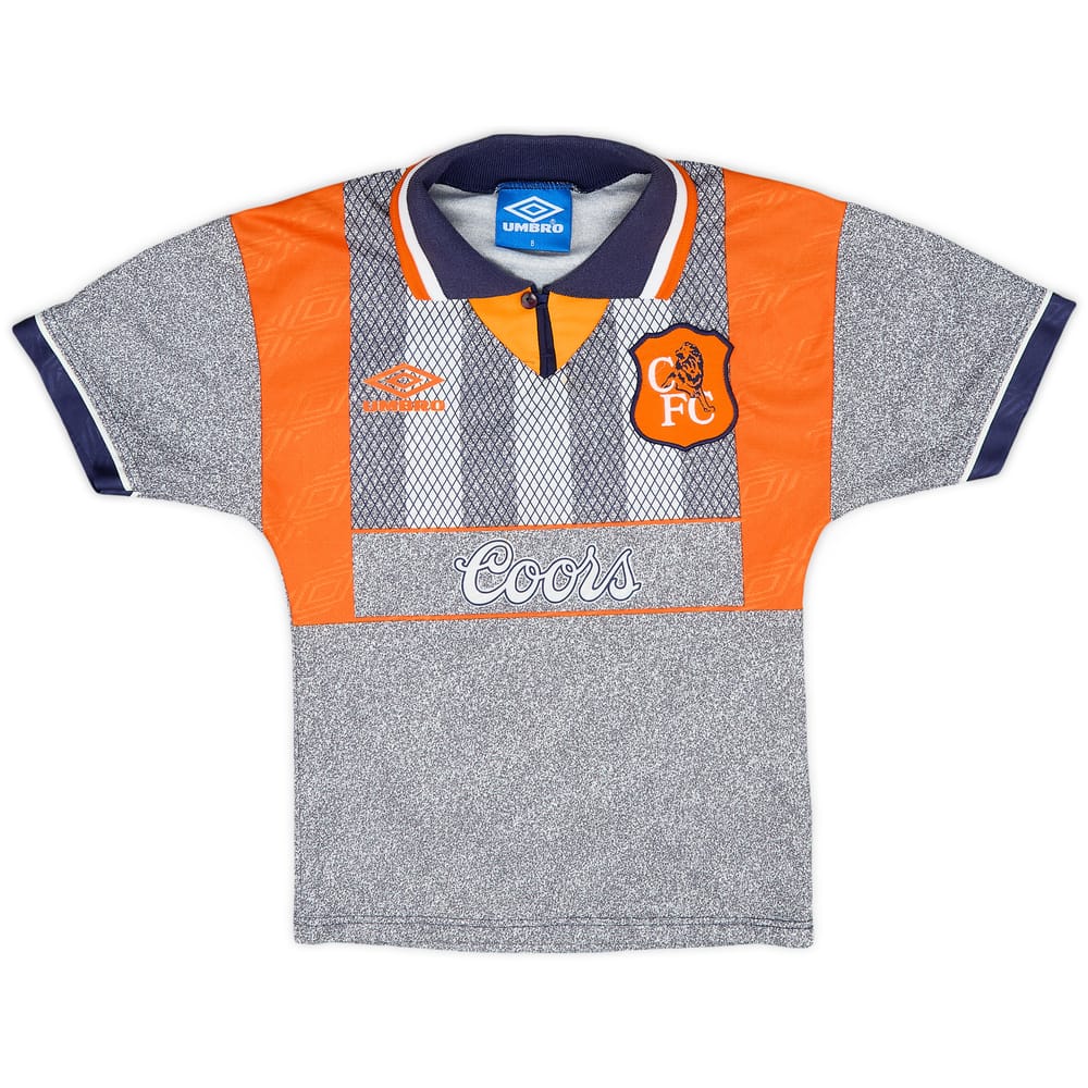 1994-96 Chelsea Away Shirt - 9/10 - (S.Boys)