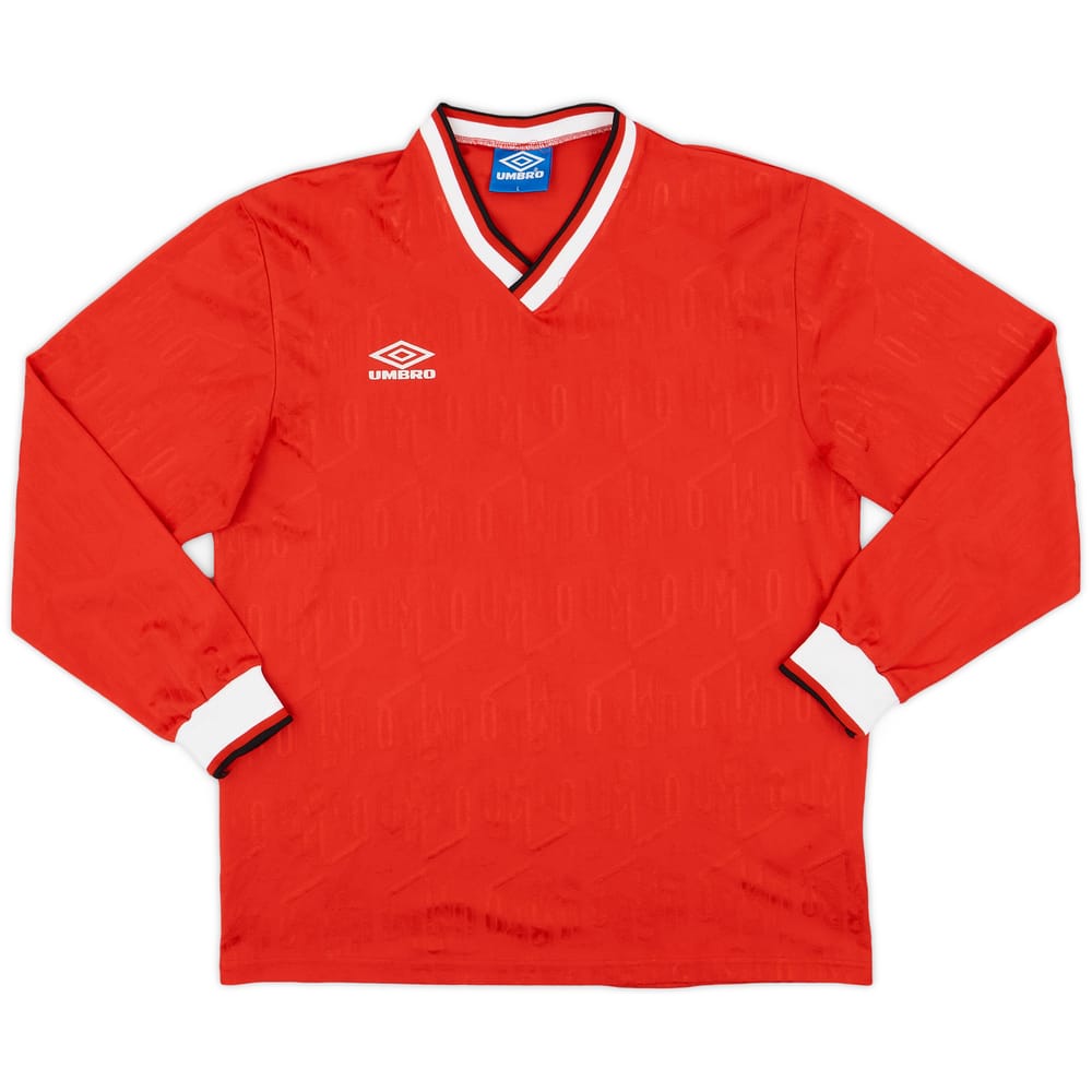 1990s Umbro Template L/S Shirt - 9/10 - (L)