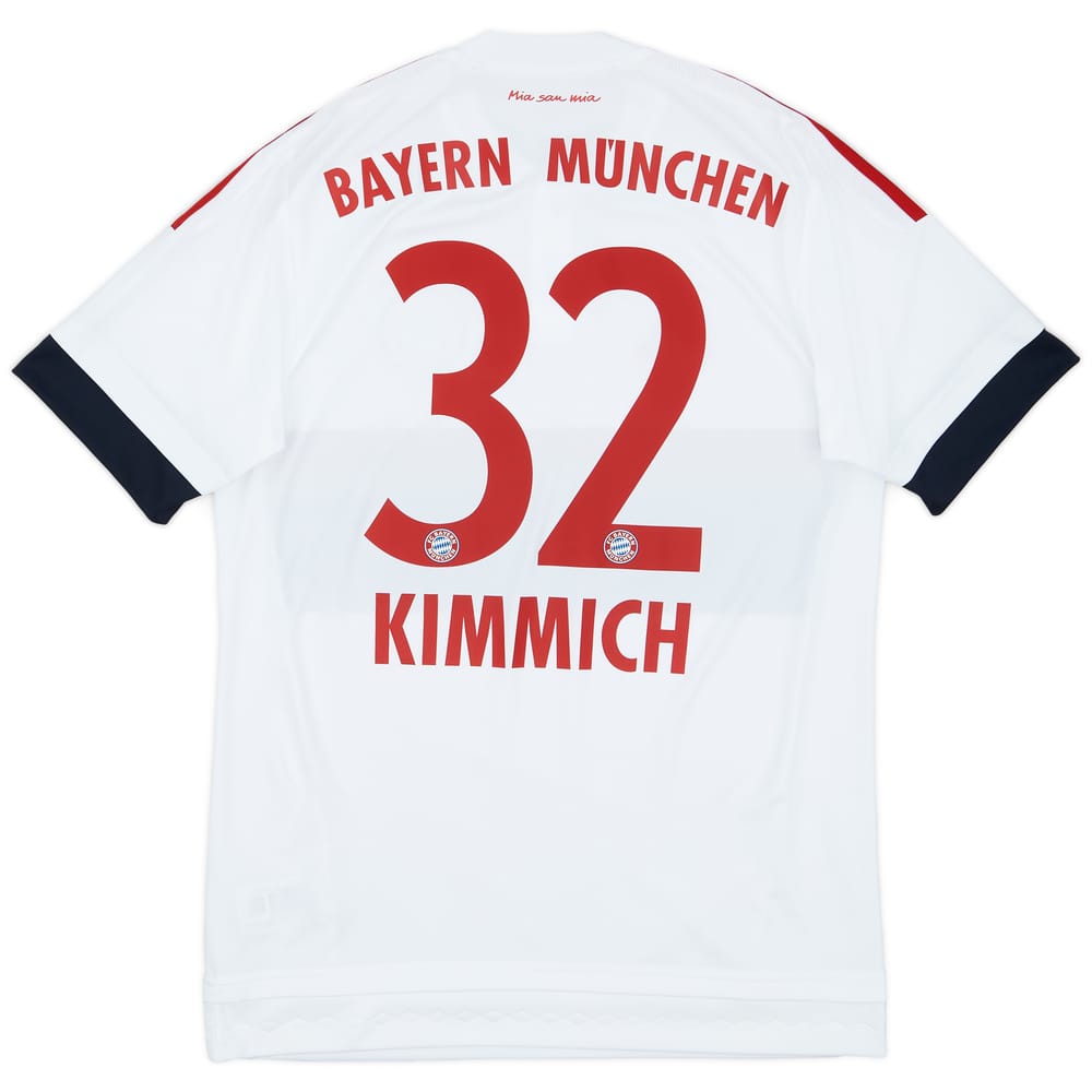 2015-16 Bayern Munich Away Shirt Kimmich #32 - 9/10 - (S)