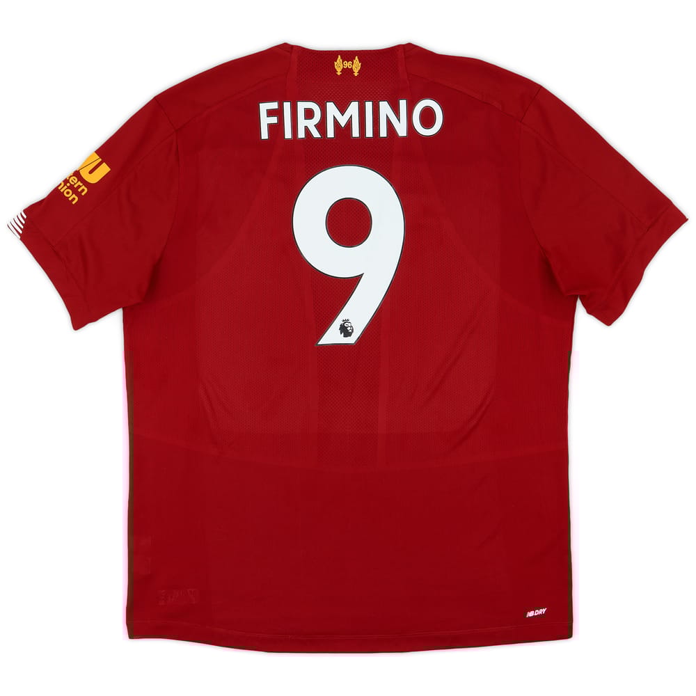 2019-20 Liverpool Home Shirt Firmino #9 - 7/10 - (XL)