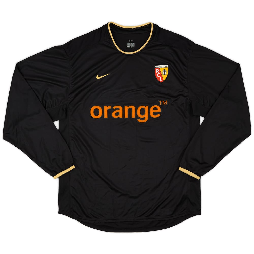 2002-03 Lens Away L/S Shirt - 9/10 - (L)