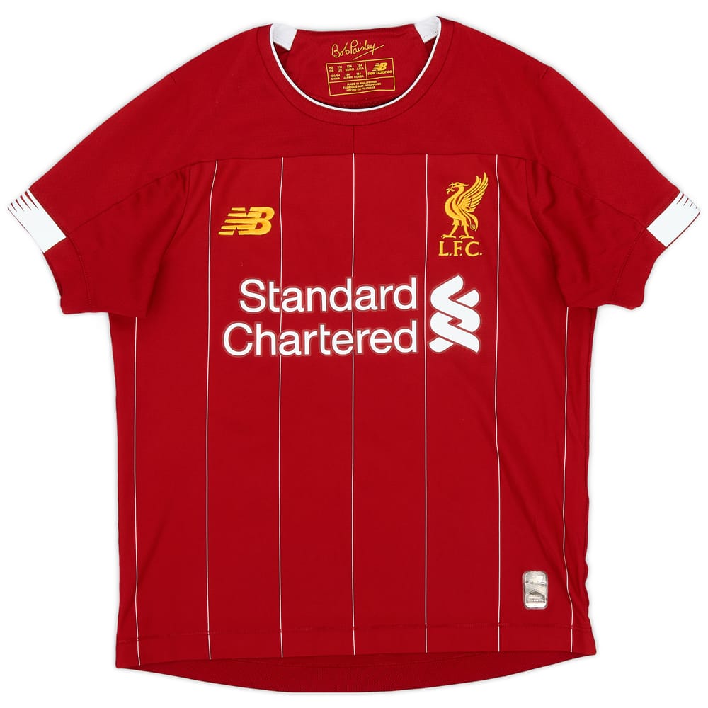 2019-20 Liverpool Home Shirt - 10/10 - (M.Boys)
