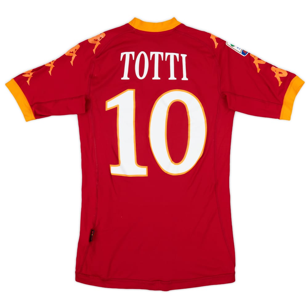 2010-11 Roma Home Shirt Totti #10 - 5/10 - (XS)