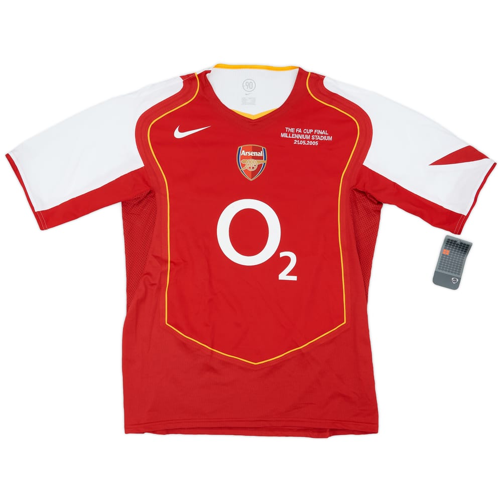 2004-05 Arsenal Player Issue FA Cup Final Home Shirt