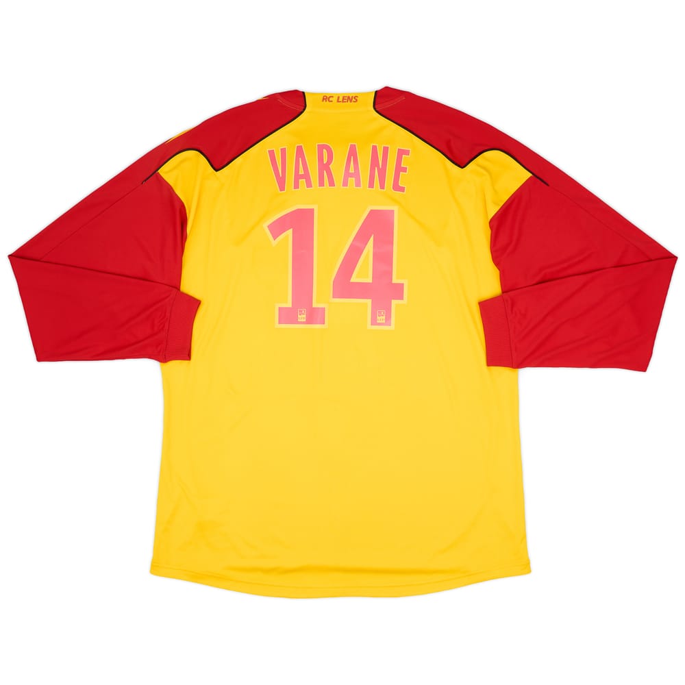 2010-11 Lens Home L/S Shirt Varane #14 - 7/10 - (XXL)