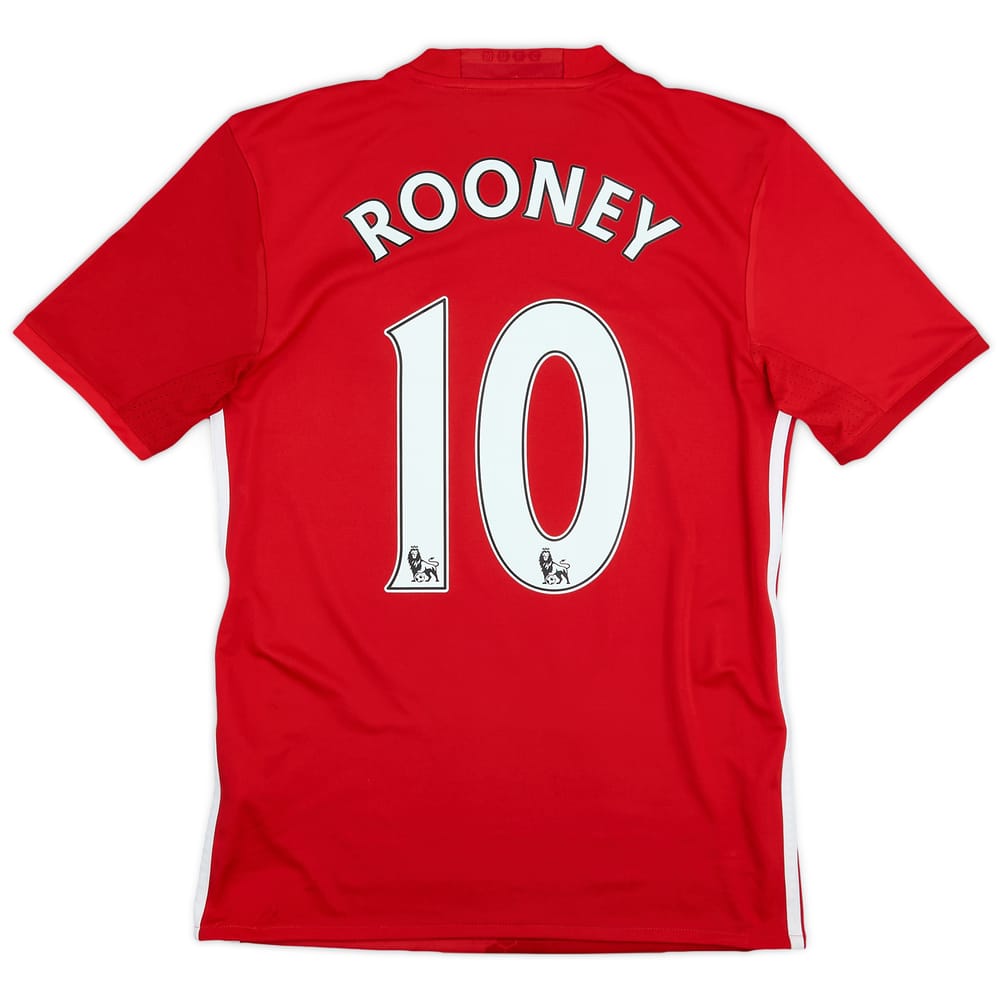 2016-17 Manchester United Home Shirt Rooney #10 - 5/10 - (XS)