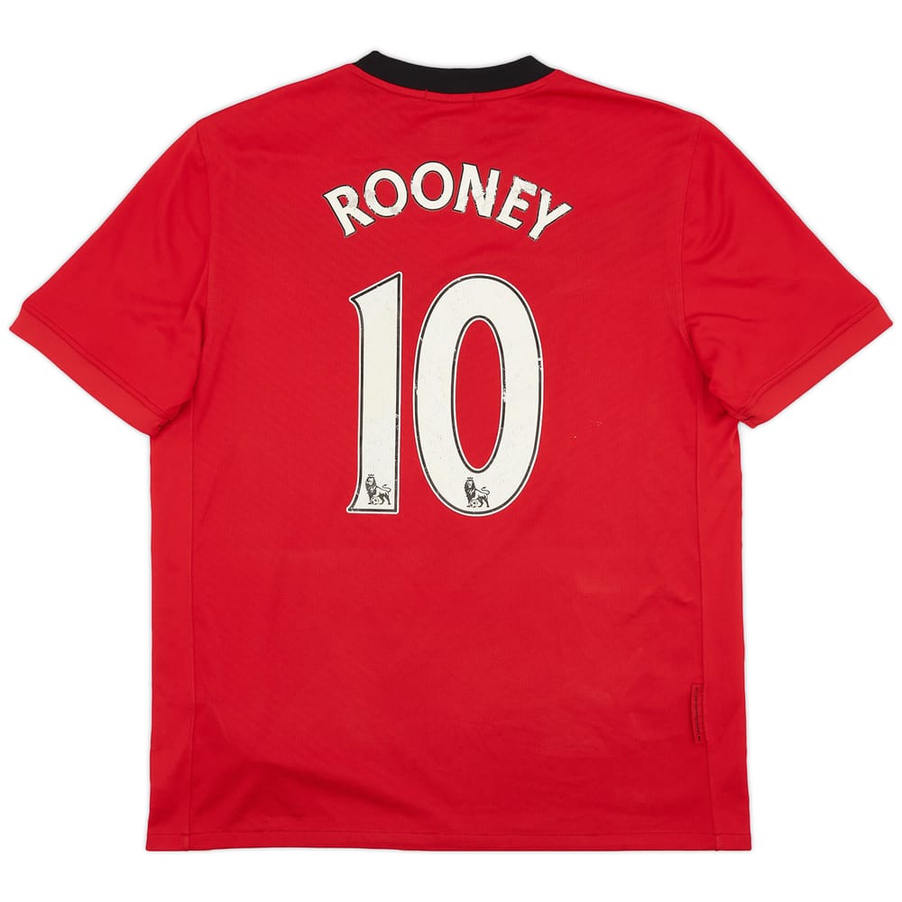 2009-10 Manchester United Home Shirt Rooney #10 - 5/10 - (L)