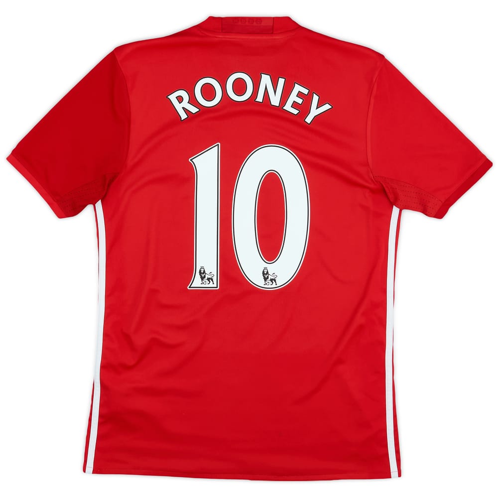 2016-17 Manchester United Home Shirt Rooney #10 - 7/10 - (S)