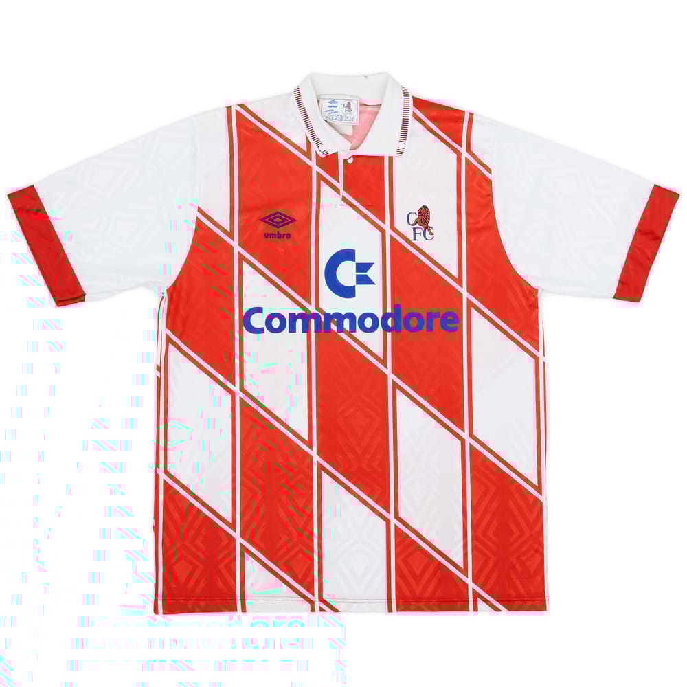 1990-92 Chelsea Away Shirt - 8/10 - (L)